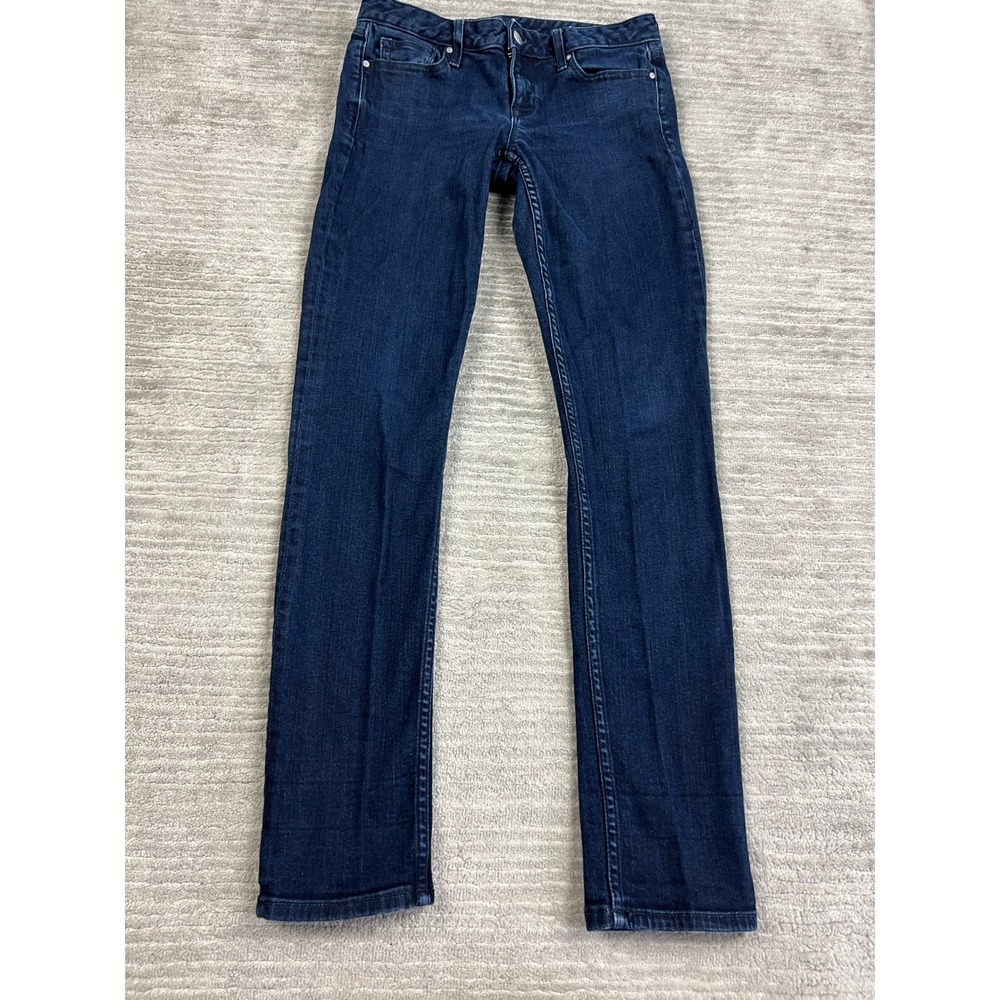 GAP Jeans Womens 27R Dark Blue 1969 Always Skinny Rinse Wash Mid Rise Denim